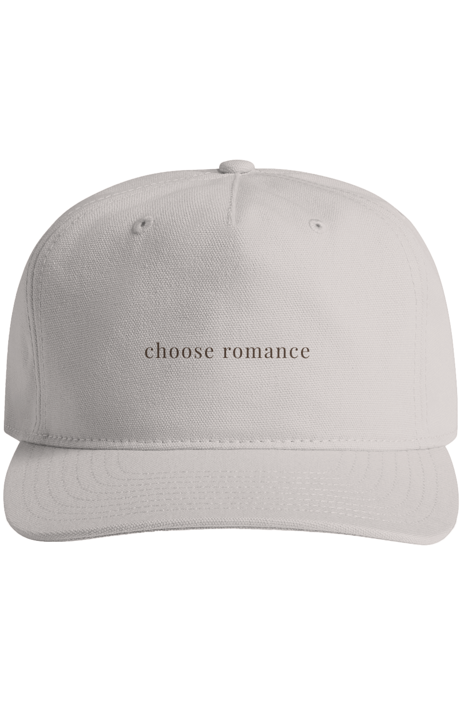 Choose Romance Canvas Cap